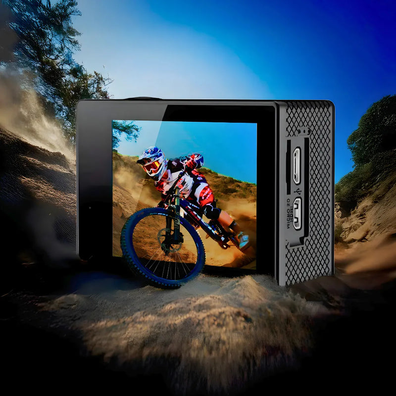 Câmera Filmadora Action Pro 4K Sports ULTRA-HD Wi-Fi